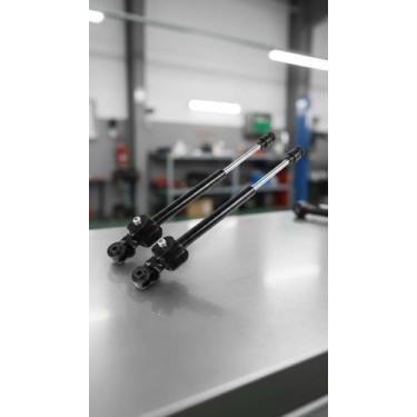 Imagem de Par Antena Corta Pipa Retrátil Inox Preta 62cm - Congratulations Store