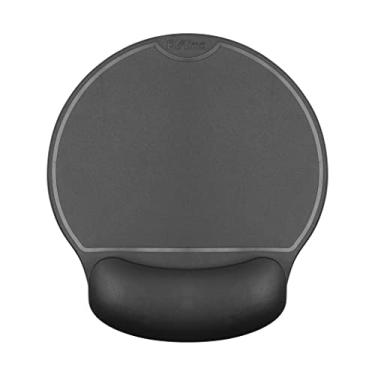 Imagem de Mouse Pad com Apoio PVC Flex Preto Altamente Higiênico