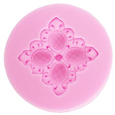 Imagem de FUNSHOWCASE Molde vintage de silicone para decoração de bolos, cupcake, argila de polímero, artesanato, resina epóxi, fabricação de joias