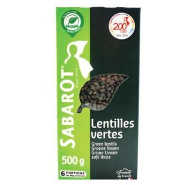 Imagem de Lentilhas Verdas Da Franca Sabarot 500G