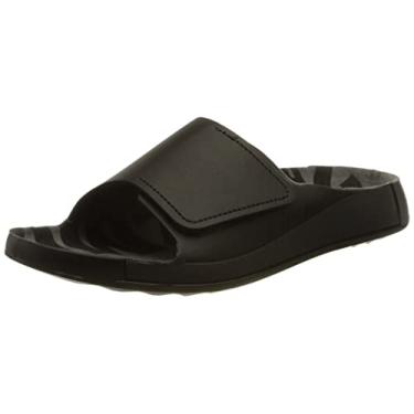 Imagem de ECCO Men's Cozmo 2.0 One Band Slide Sandal, Black, 11-11.5