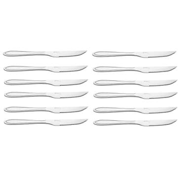 Imagem de Kit c/ 12 Faca de Churrasco Metal 20 Cm - 104681