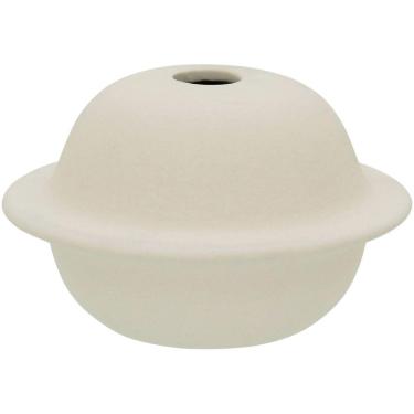 Imagem de JOANA VASO 7x12x12cm CERÂMICA BRANCO