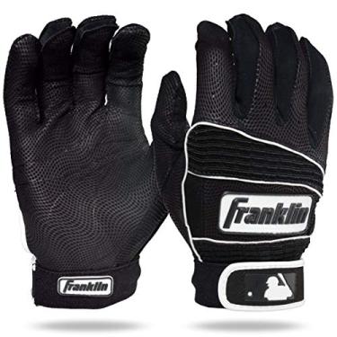 Imagem de Franklin Sports Luvas de Rebatedor MLB Adulto Neo Classic II, Pretas, Pequena