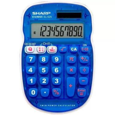 Imagem de Calculadora Sharp El-S25b-Bl 10 Digitos - Azul