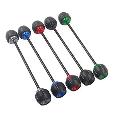 Imagem de FINMOKAL Para Kawasaki Z900 2017-2019 Protetor de almofada de impacto deslizante de garfo de roda dianteira