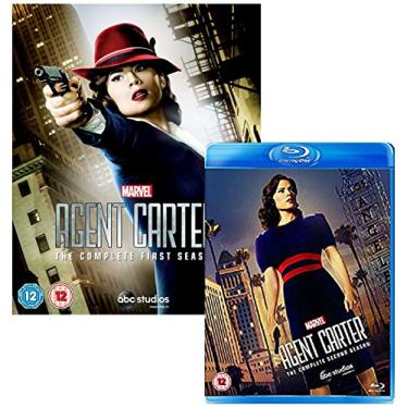Imagem de TATUNER Agente Carter da Marvel – Temporada Completa I e II – Conjunto de 2 filmes Blu-ray