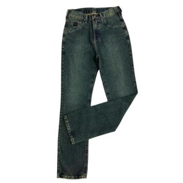 Imagem de Calça Country Masculina Jeans King Farm Dark 100% Algodão Ref: Dark 2.