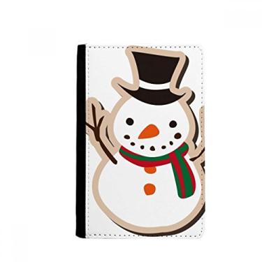 Imagem de Carteira com porta-cartão de Natal boneco de neve festival de desenho animado porta-passaporte Notecase Burse, Multicolor