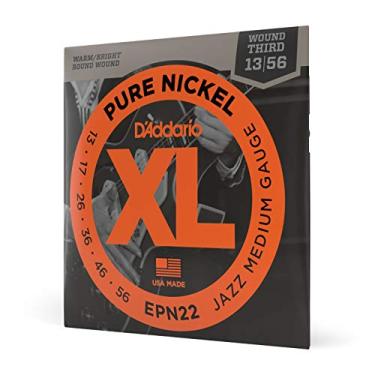 Imagem de Encordoamento Para Guitarra .013-.055 D'Addario XL Pure Nickel EPN22
