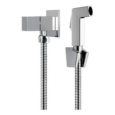 Imagem de Ducha Higiênica Intima Registro Metal E Gatilho Quadrado Abs