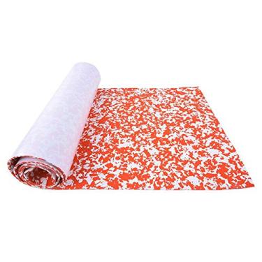 Imagem de Junluck Folha de deque para barco em EVA, Camuflagem, Piso de barco, Tapete Antiderrapante, Tapete de Piso Marinho, Almofada Autoadesiva, Fácil Instalação e Resistente à Água do Mar (Vermelho Branco)