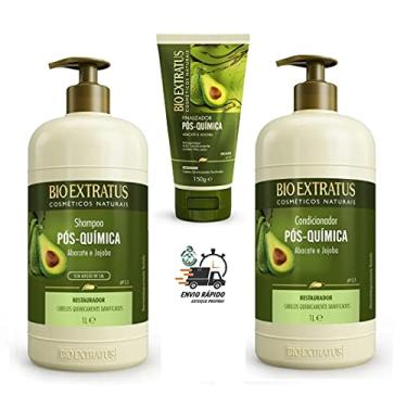 Imagem de Shampoo Cond 1L E Finalizador 150g Pós Química Bio Extratus