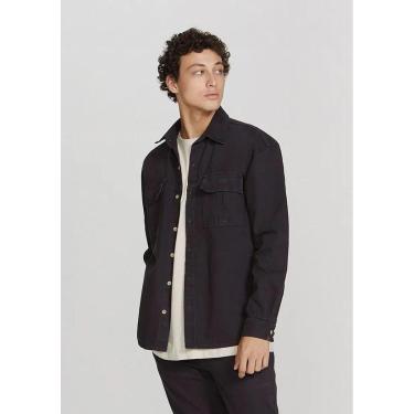Imagem de Camisa Hering Em Sarja Masculina Manga Longa-Masculino