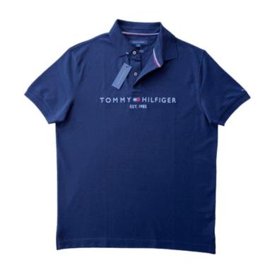 Imagem de Camiseta Polo Azul Regular Fit Tommy Hilfiger Masculina-Masculino