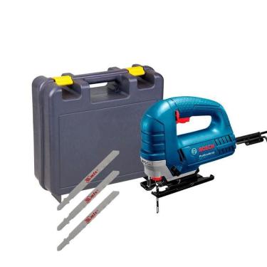 Imagem de Serra Tico-Tico Bosch Gst 75 E 220V + Kit Laminas Serra
