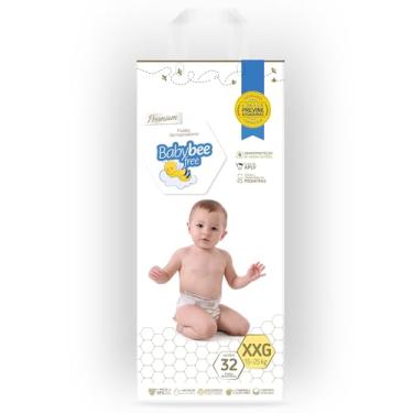 Imagem de FRALDA DERMOPROTETORA Baby Bee Free - XXG, 32 unidades
