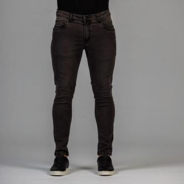 Imagem de Calça Docthos Fit Cropped Jeans Black T-400