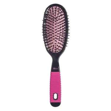 Imagem de Escova Oval Ricca Black & Pink Cód.2411