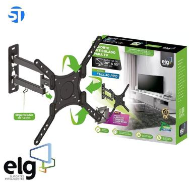 Imagem de Suporte para TV Articulado de 15" até 43" ELG - FULL20