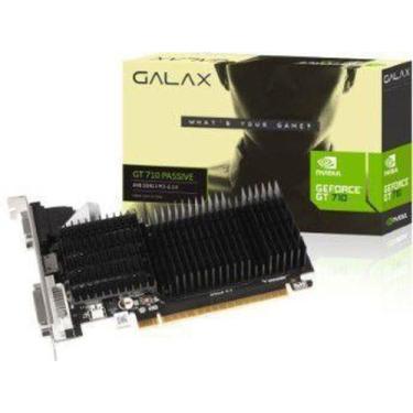 Imagem de Geforce Galax Gt Mainstream Nvidia 71Gpf4hi00gx  Gt 710 2Gb Ddr3 64Bit