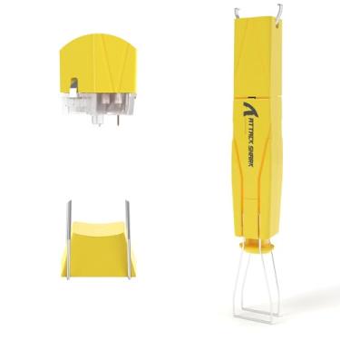 Imagem de ATTACK SHARK Extrator de interruptor KS01 2 em 1 para teclado mecânico, extrator de aço inoxidável 304, ferramenta faça você mesmo, remova facilmente o teclado de substituição para jogos (amarelo)