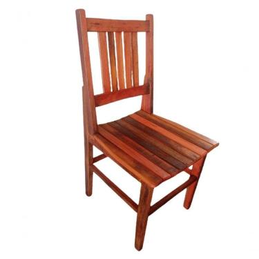 Imagem de Cadeira Para Mesa A.r De - Madeira Maciça Demolição 92cmx45mtx45cm
