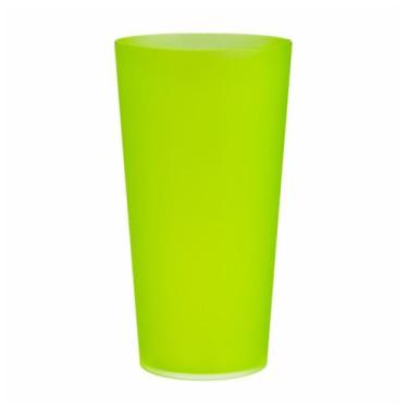 Imagem de Copo Ecológico Amarelo Neon New Cup - 400ml - Neoplas