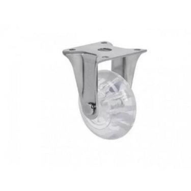 Imagem de Rodizio fixo para carrinhos e móveis roda gel flap 210 mf