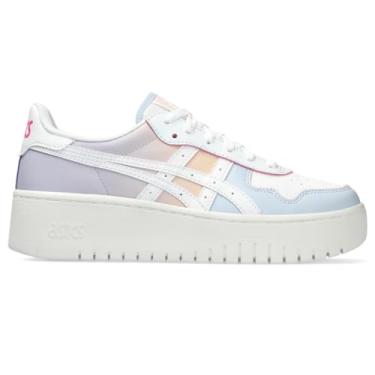 Imagem de ASICS Sapatos Esportivos Femininos Japan S PF, Branco/azul ártico, 10
