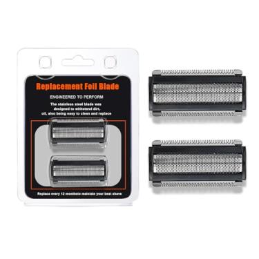 Imagem de Pacote com 2 lâminas de substituição compatíveis com o cortador de grama MANSCAPED The Lawn Mower 5.0 Ultra aparador de cabelo