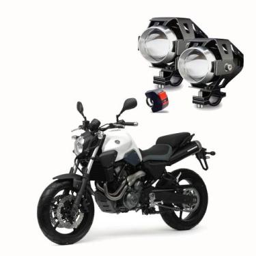 Imagem de Kit Led Farol Milha Moto Yamaha MT 03 621CC 2008 U5 - Series U