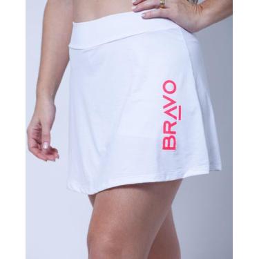 Imagem de Short Saia Dry Cool Beach Tennis Branco - Bravo, P