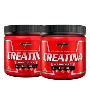 Imagem de Combo 2x Creatina Hardcore Micronizada 300g - Integralmedica Sabor:Sem