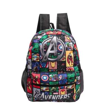 Imagem de Mochila de costa Vingadores com alça reforçada herois - Pietrix