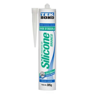 Imagem de Silicone Base D'Água 305g Branco - Tekbond