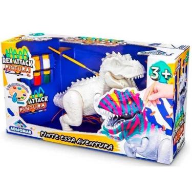 Imagem de Dinossauro Tiranossauro REX para Pintar com Boca Articulada Adijomar 8