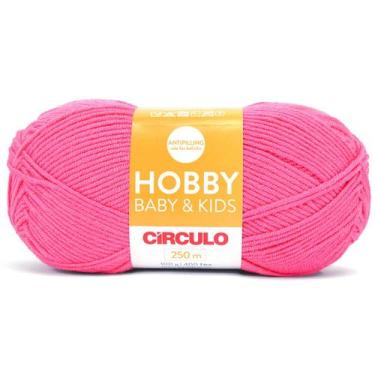 Imagem de Lã Hobby Baby e Kids Círculo 100g - Circulo, 3649 Pink