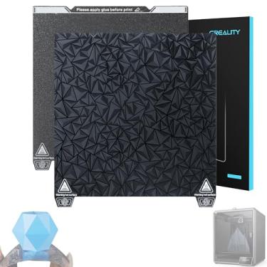 Imagem de Plataforma de impressão dupla face K1 Max atualizada Creality 315 x 310 mm (PEO brilhante + Matte PEI), sem adesivo magnético macio para impressora 3D CR-10 Smart/Pro/Ender-3 Max/Max Neo/10S PRO/PRO