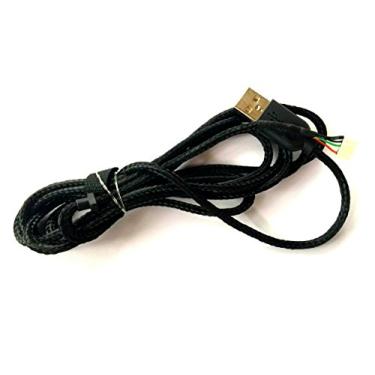 Imagem de LZYDD Cabo de mouse USB/linha de mouse USB para peças de reposição Logitech G600