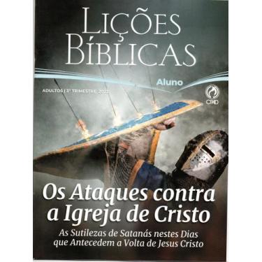 Imagem de Revista Lições Bíblica Adulto Professor , letra AMPLIADA 3º Trimestre 