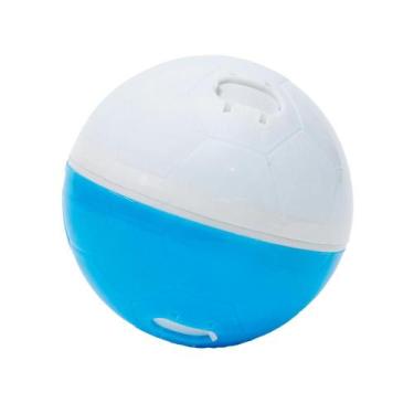 Imagem de Brinquedo Comedouro Lento Pet p/ Cães Crazy Ball Azul/Branca - Amicus