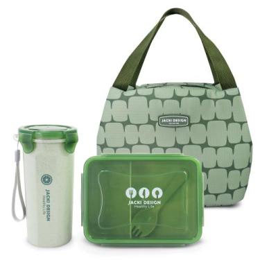 Imagem de Kit Fitness de 3 Pçs Elementos Verde - Jacki Design