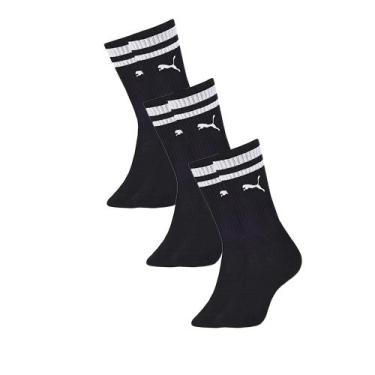 Imagem de Kit Com 3 Pares Meia Esportiva Masculina Cano Longo - Selene, 34 a 39,