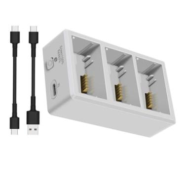 Imagem de Estação de carregamento de bateria de drone 5V 3A para drone DJI Mavic Mini 3 Pro, bateria Plus carregador mais rápido de bateria de voo inteligente com indicador de LED