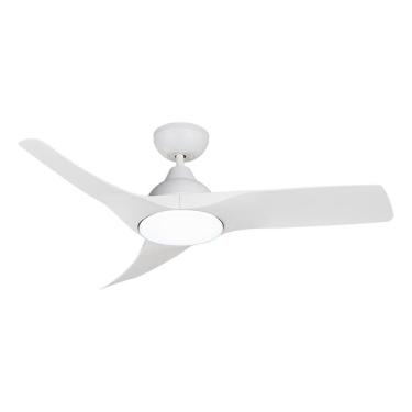 Imagem de Ventilador de Teto EOS Turbo Vento 3 Pás com Controle Remoto 112cm 150W Branco EVX110B Bivolt