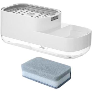 Imagem de Dispenser para detergente e esponja - bazar do saara