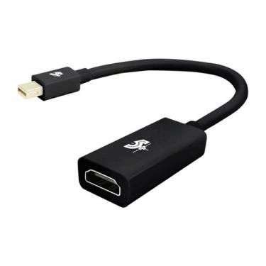 Imagem de Cabo Adaptador Conversor Mini Displayport  Para Hdmi Fêmea - 5+