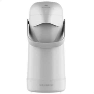 Imagem de Garrafa Térmica Magic Pump Bomba de Pressão 500ml Branco