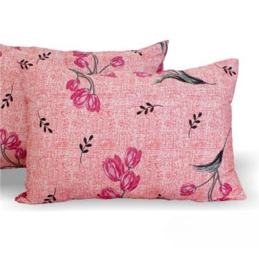 Imagem de Kit 4 Fronhas Avulsas Estampadas Malha 100% Algodão COZZILAR - Macias,